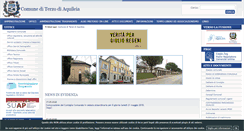 Desktop Screenshot of comune.terzodiaquileia.ud.it
